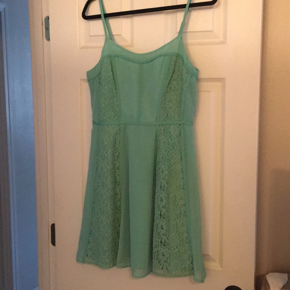 Teal Dress